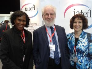 2015 IATEFL Annual Conference with Prof. Yvonne Pratt-Johnson and the Patron of IATEFL, Prof. David Crystal